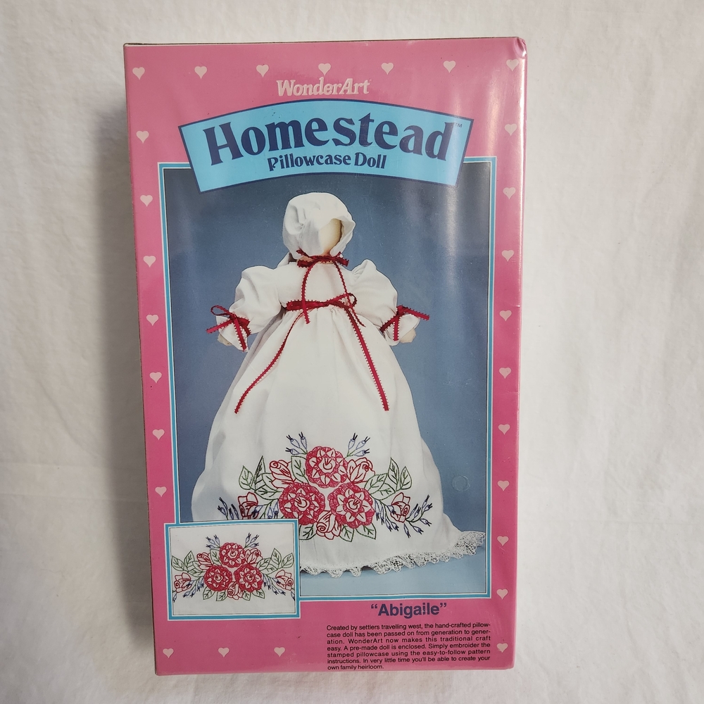 WonderArt Abigaile Pillowcase Doll Kit
